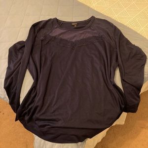 Torrid navy sweatshirt